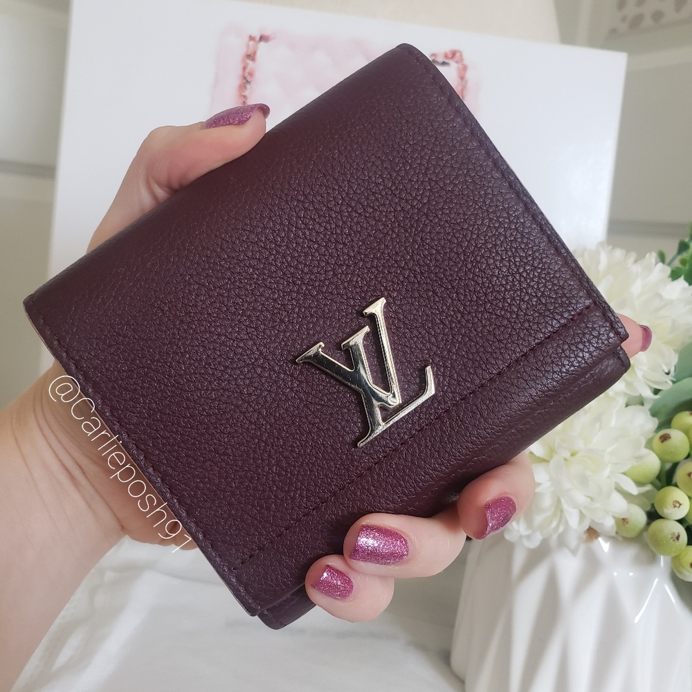 **SOLD** Authentic Pre-owned Louis Vuitton Lockme Compact Wallet - Picture 4 of 13